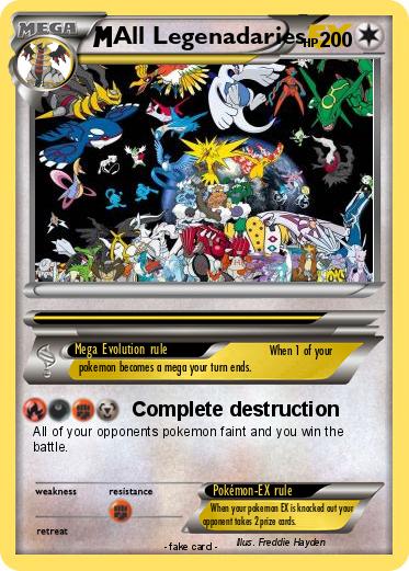 Pokemon All Legenadaries