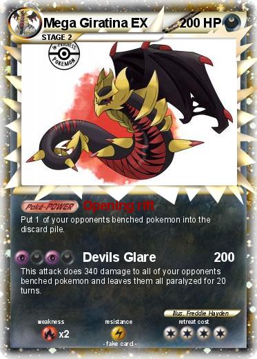 Pokemon Mega Giratina EX