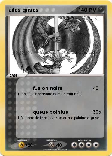 Pokemon ailes grises