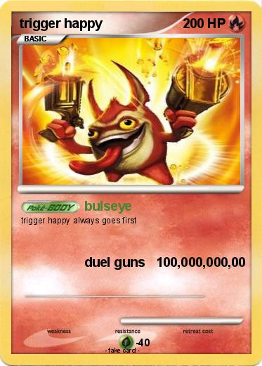 Pokemon trigger happy