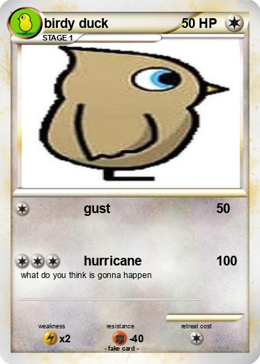 Pokemon birdy duck