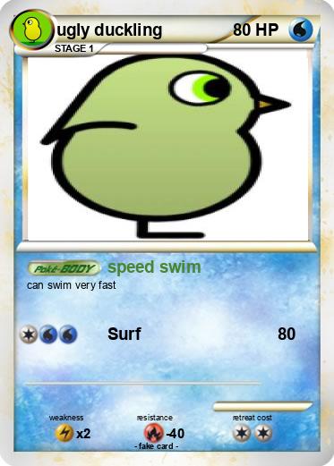 Pokemon ugly duckling