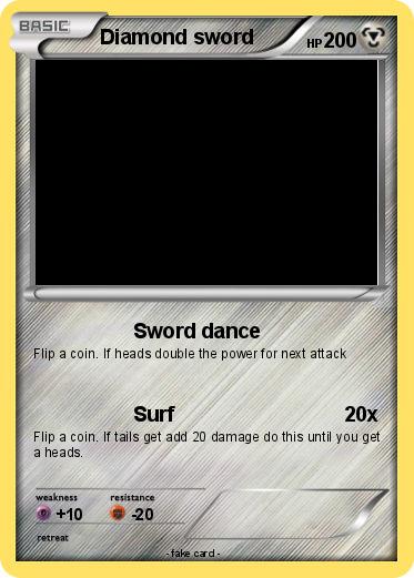 Pokemon Diamond sword