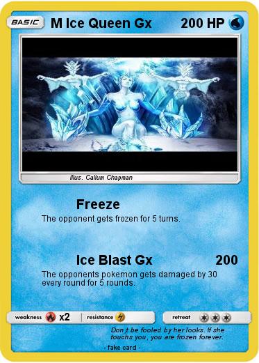 Pokemon M Ice Queen Gx