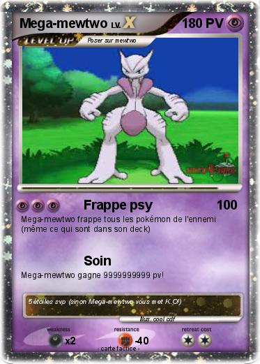 Pokemon Mega-mewtwo