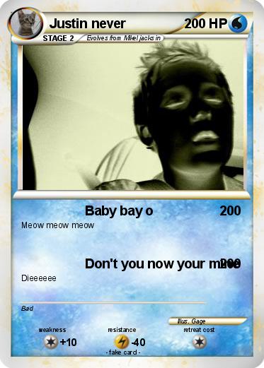 Pokemon Justin never