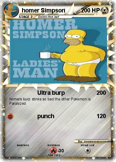 Pokemon homer Simpson