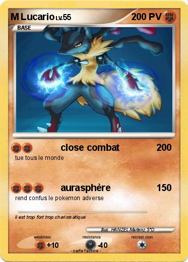 Pokemon M Lucario
