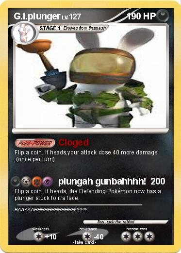 Pokemon G.I.plunger