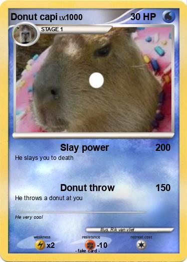 Pokemon Donut capi