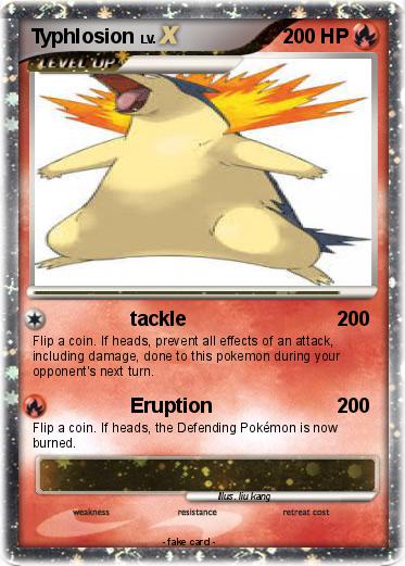 Pokemon Typhlosion