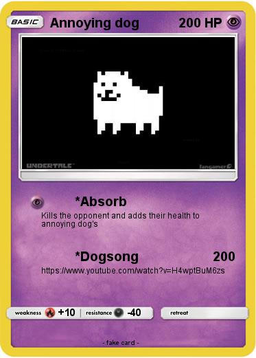 Pokemon Annoying dog
