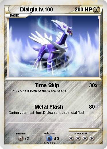 Pokemon Dialgia lv.100