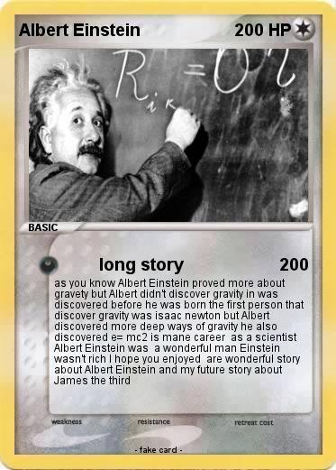 Pokemon Albert Einstein