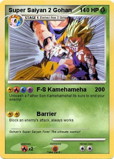 Pokemon Super Saiyan 2 Gohan