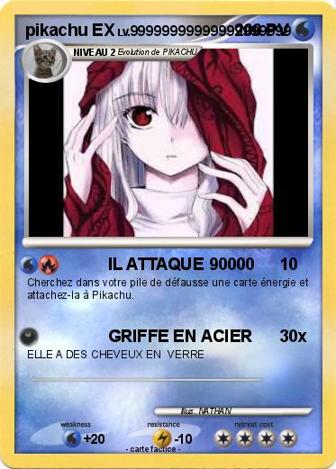Pokemon pikachu EX