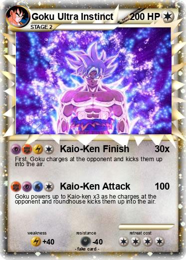 Pokemon Goku Ultra Instinct