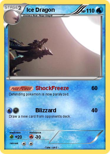 Pokemon Ice Dragon
