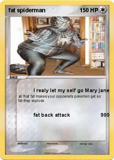 Pokemon fat spiderman 