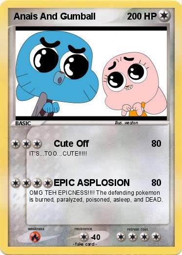 Pokemon Anais And Gumball