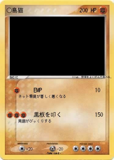 Pokemon 〇島猫