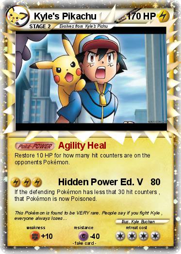 Pokemon Kyle's Pikachu