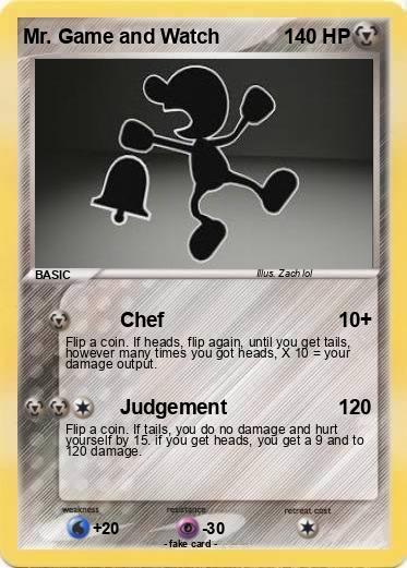 Pokemon Mr. Game and Watch