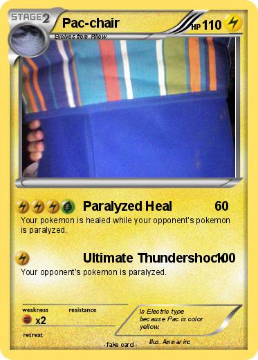 Pokemon Pac-chair