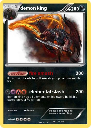 Pokemon demon king