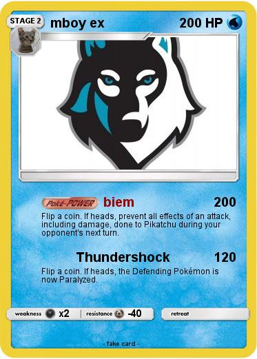 Pokemon mboy ex
