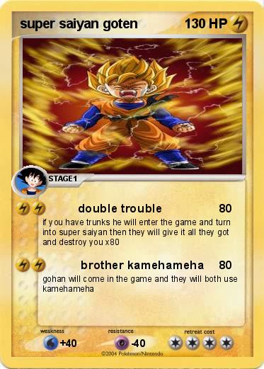 Pokemon super saiyan goten