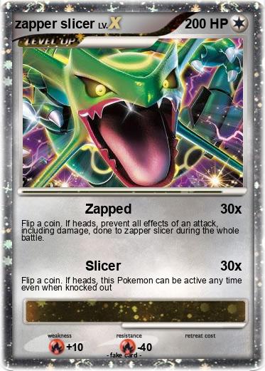 Pokemon zapper slicer