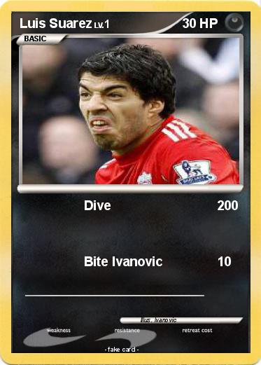 Pokemon Luis Suarez