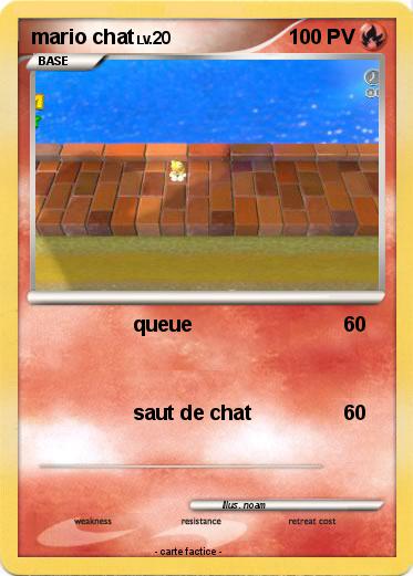 Pokemon mario chat