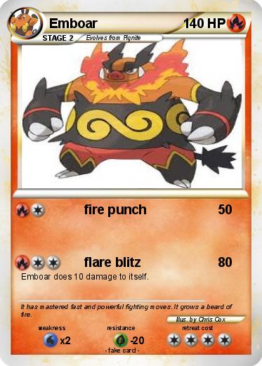 Pokemon Emboar