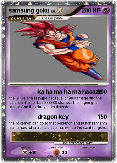 Pokemon samsung goku