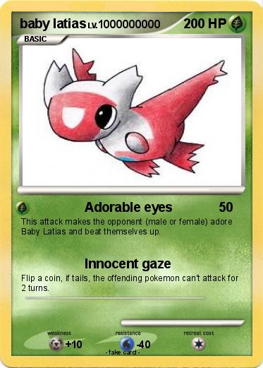Pokemon baby latias