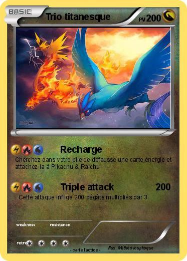 Pokemon Trio titanesque