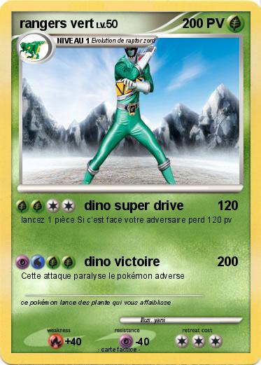 Pokemon rangers vert