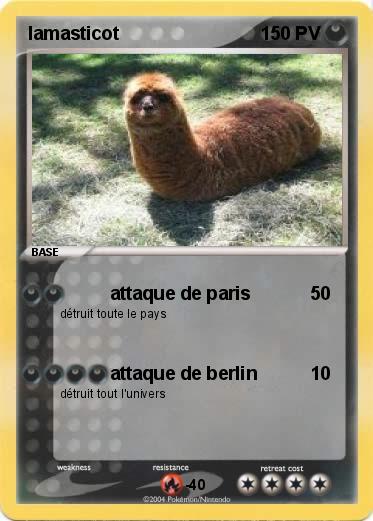 Pokemon lamasticot