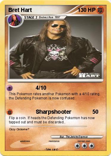 Pokemon Bret Hart