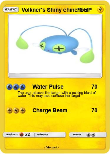 Pokemon Volkner's Shiny chinchou
