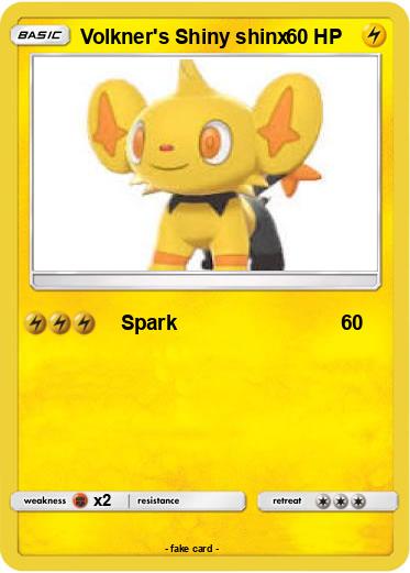 Pokemon Volkner's Shiny shinx