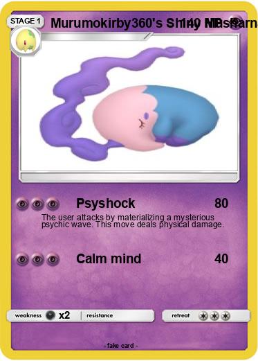 Pokemon Murumokirby360's Shiny Musharna