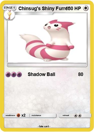 Pokemon Chinsug's Shiny Furret