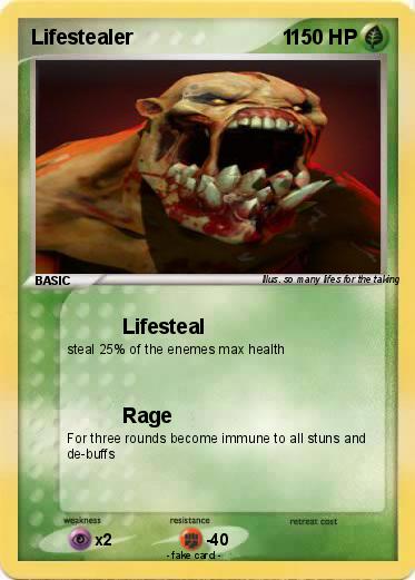 Pokemon Lifestealer                          1