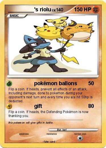 Pokemon _________'s riolu