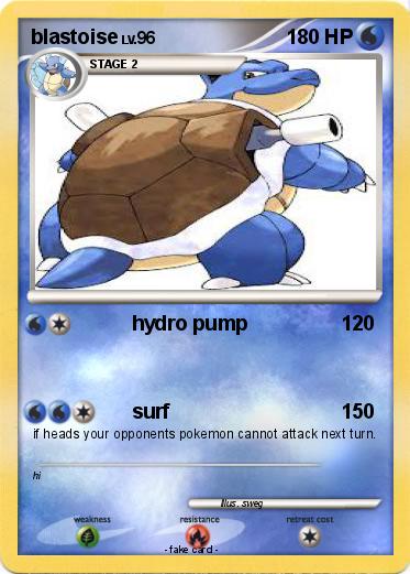Pokemon blastoise