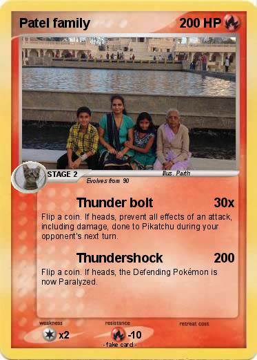 Pokemon Patel family