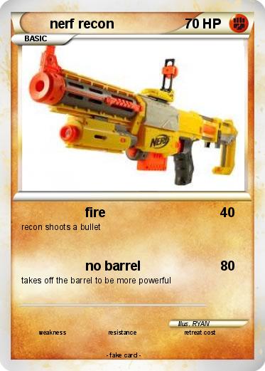 Pokemon nerf recon